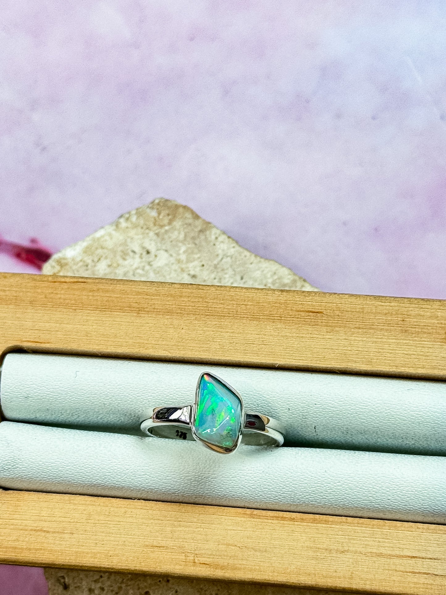 Ethiopian Opal Freeform Rings