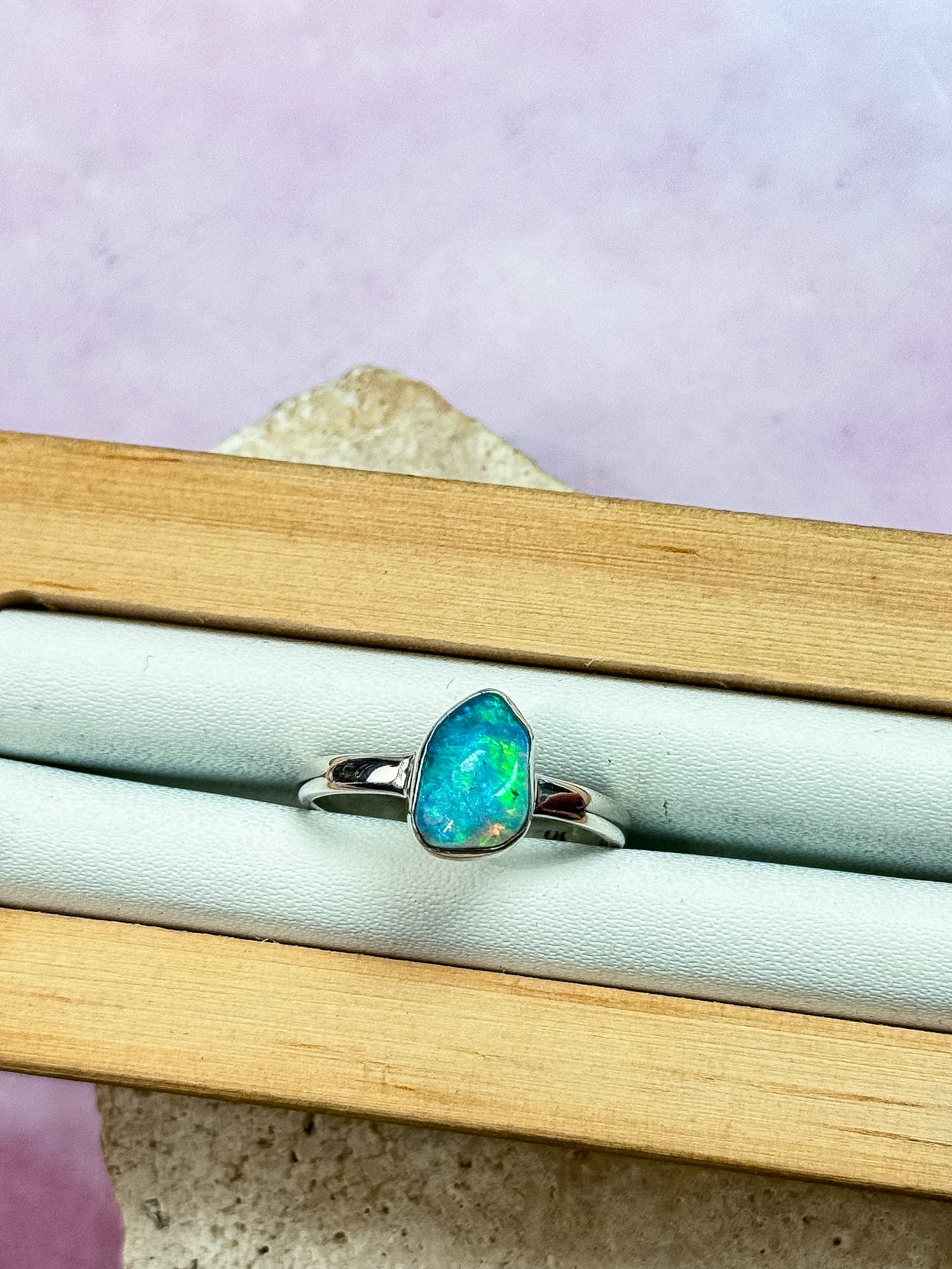 Ethiopian Opal Freeform Rings