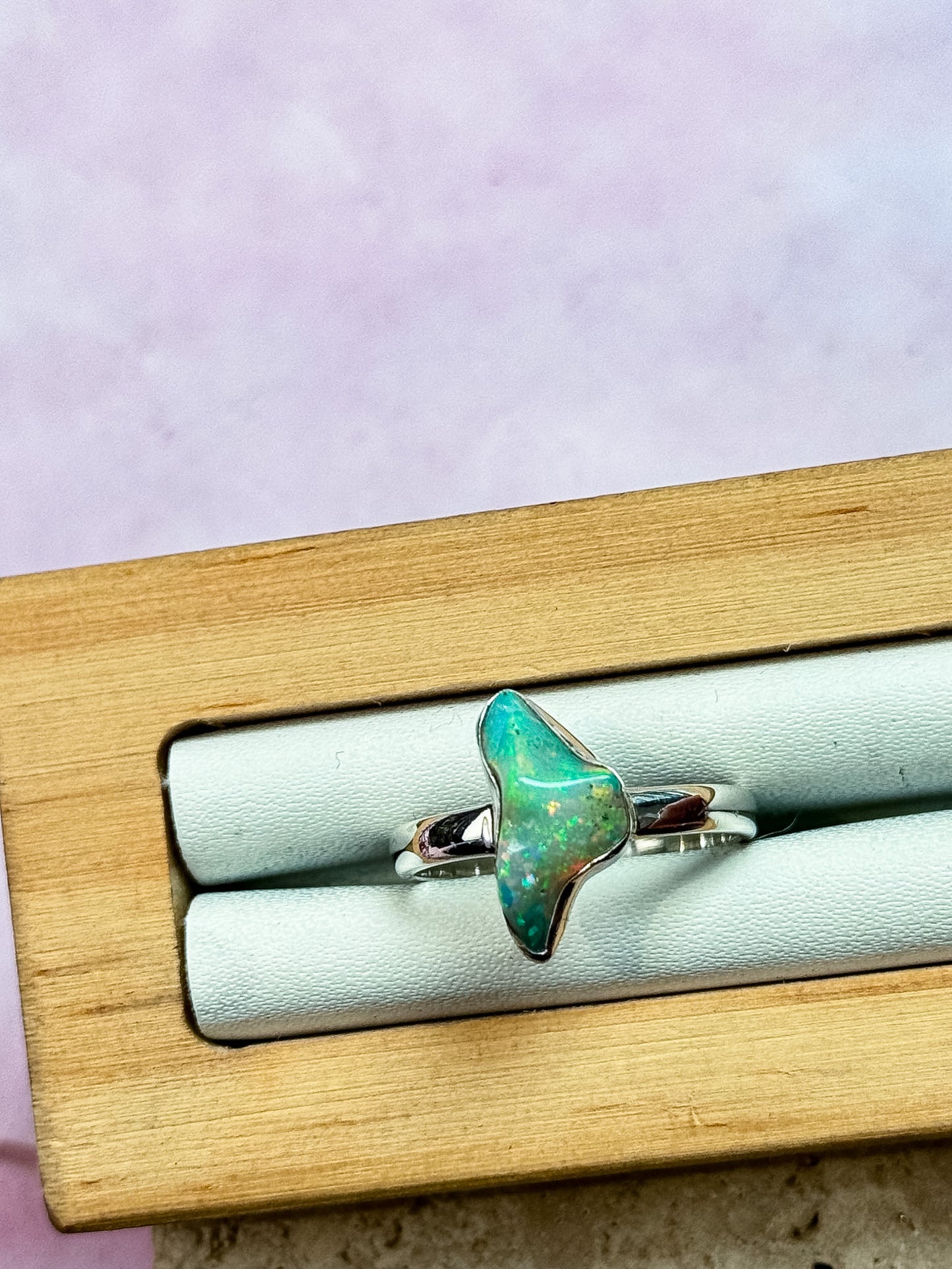 Ethiopian Opal Freeform Rings