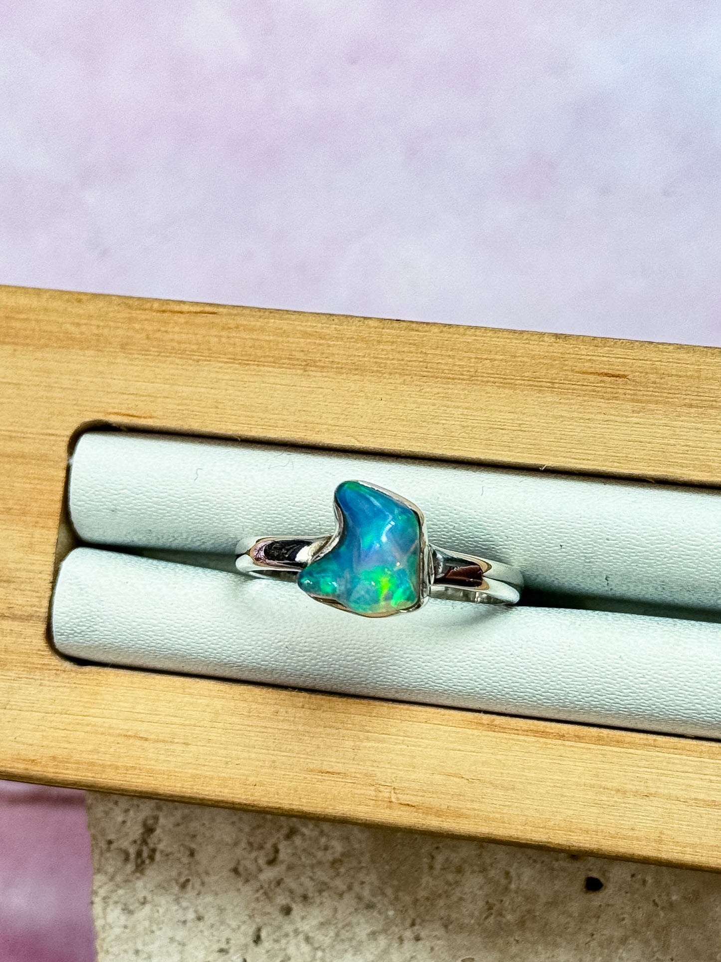 Ethiopian Opal Freeform Rings