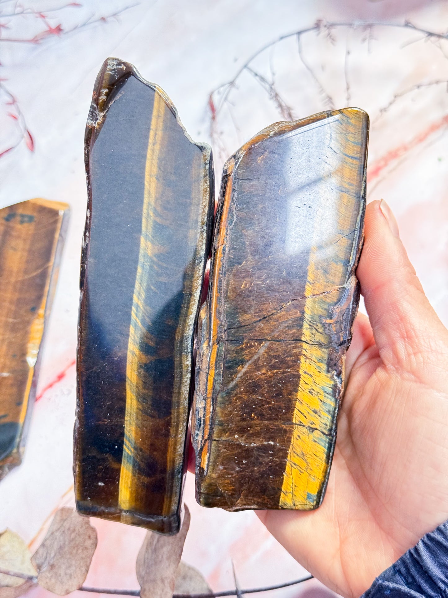 Tigers Eye Slices