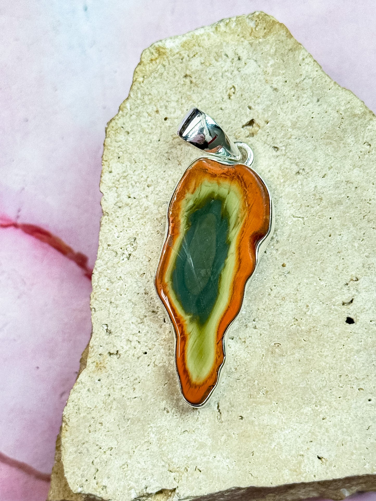 Imperial Jasper Pendants