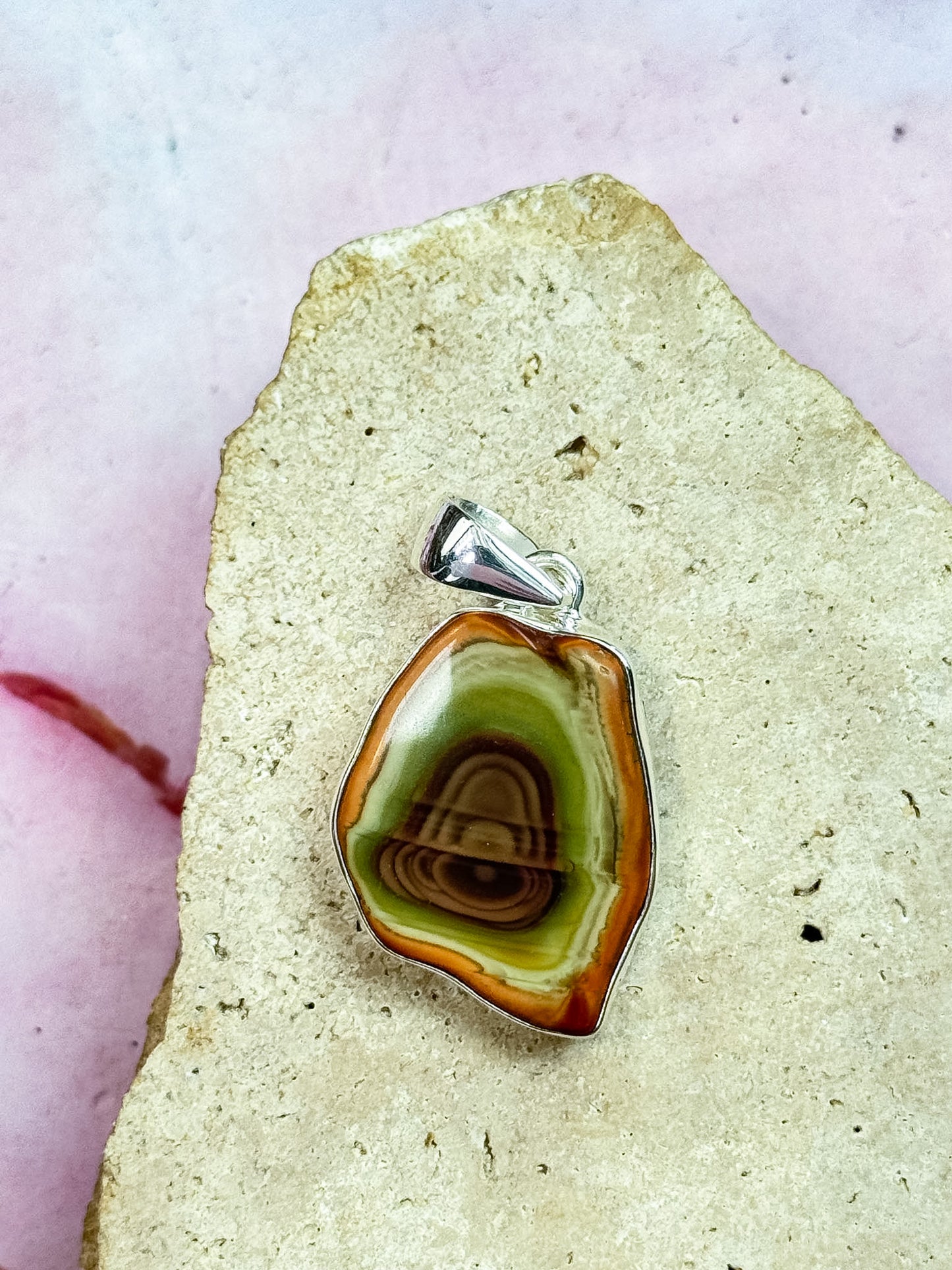 Imperial Jasper Pendants