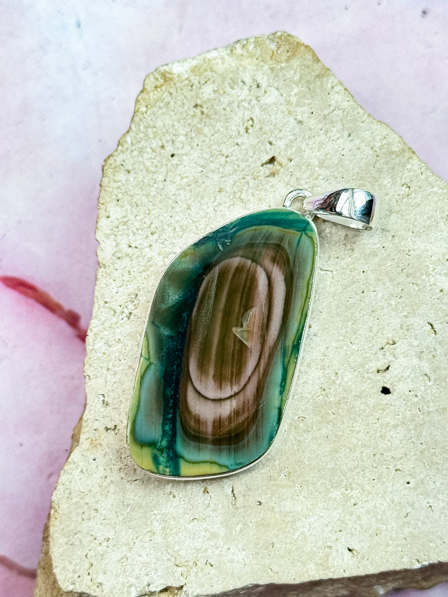 Imperial Jasper Pendants