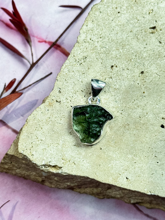 Moldavite Pendants