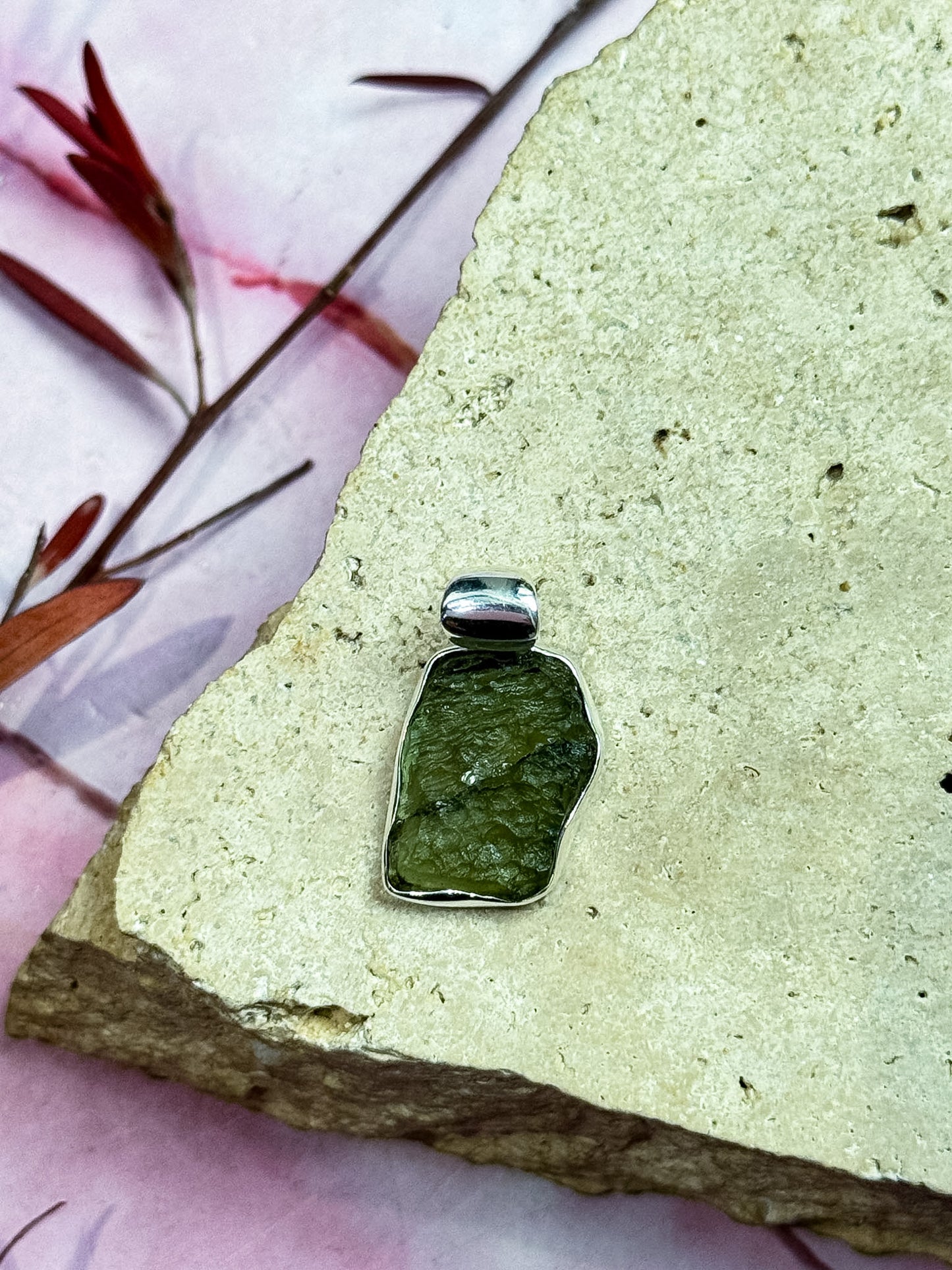 Moldavite Pendants