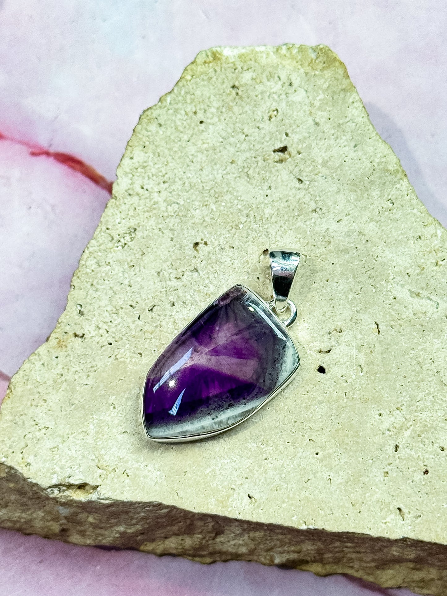 Atomic Amethyst Pendants