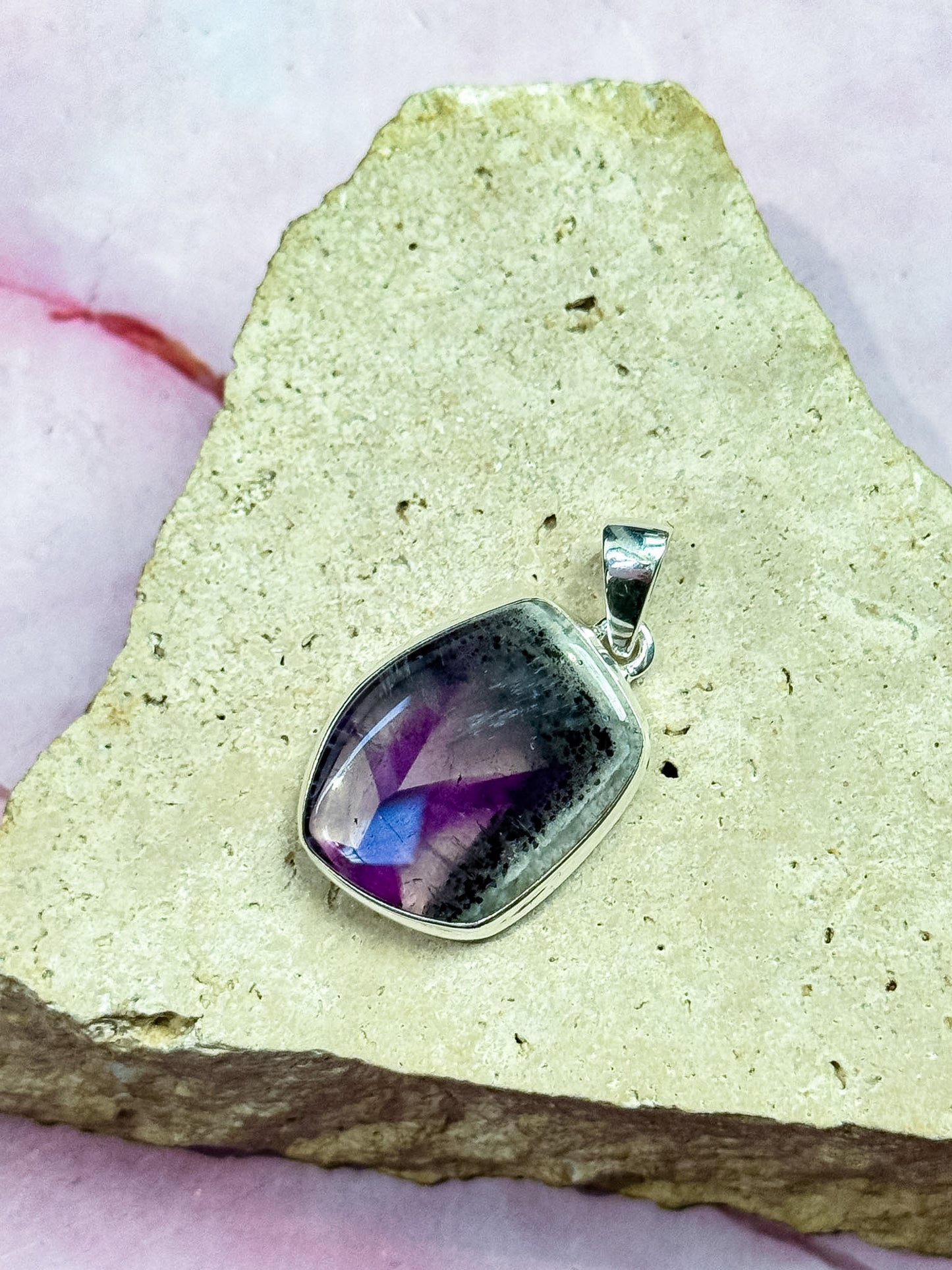 Atomic Amethyst Pendants