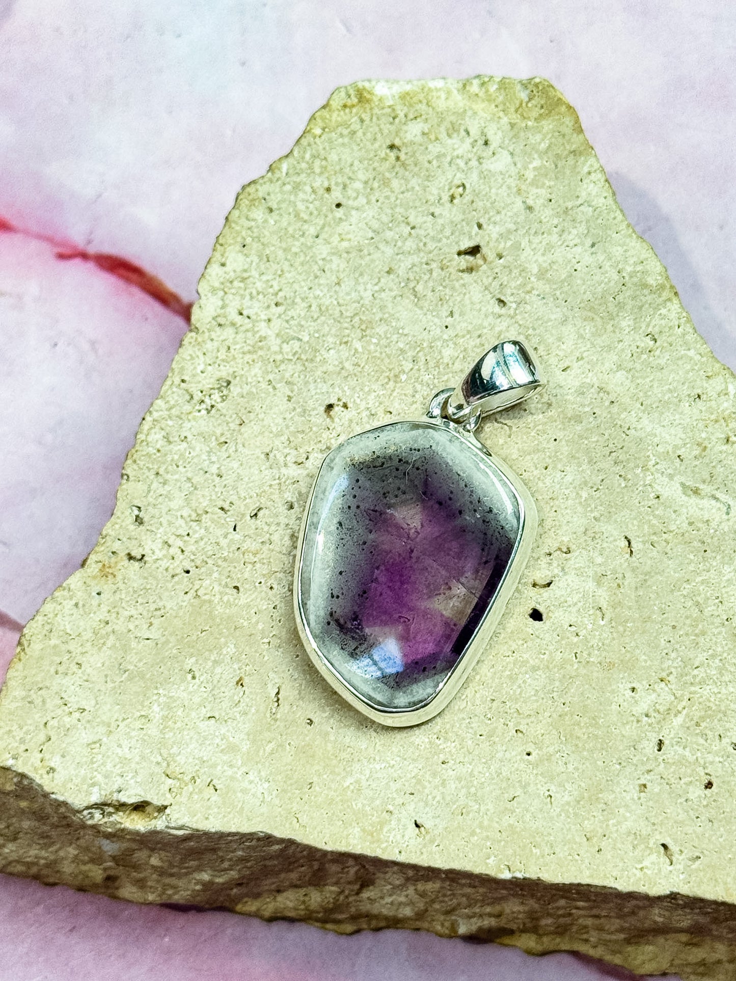 Atomic Amethyst Pendants