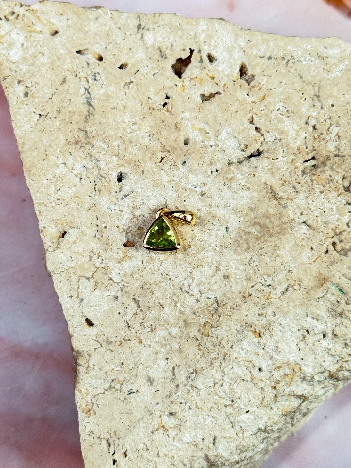 Dainty Peridot Pendants (Drop 3)