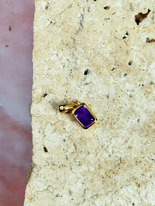 Dainty Amethyst Pendants (Drop 3)
