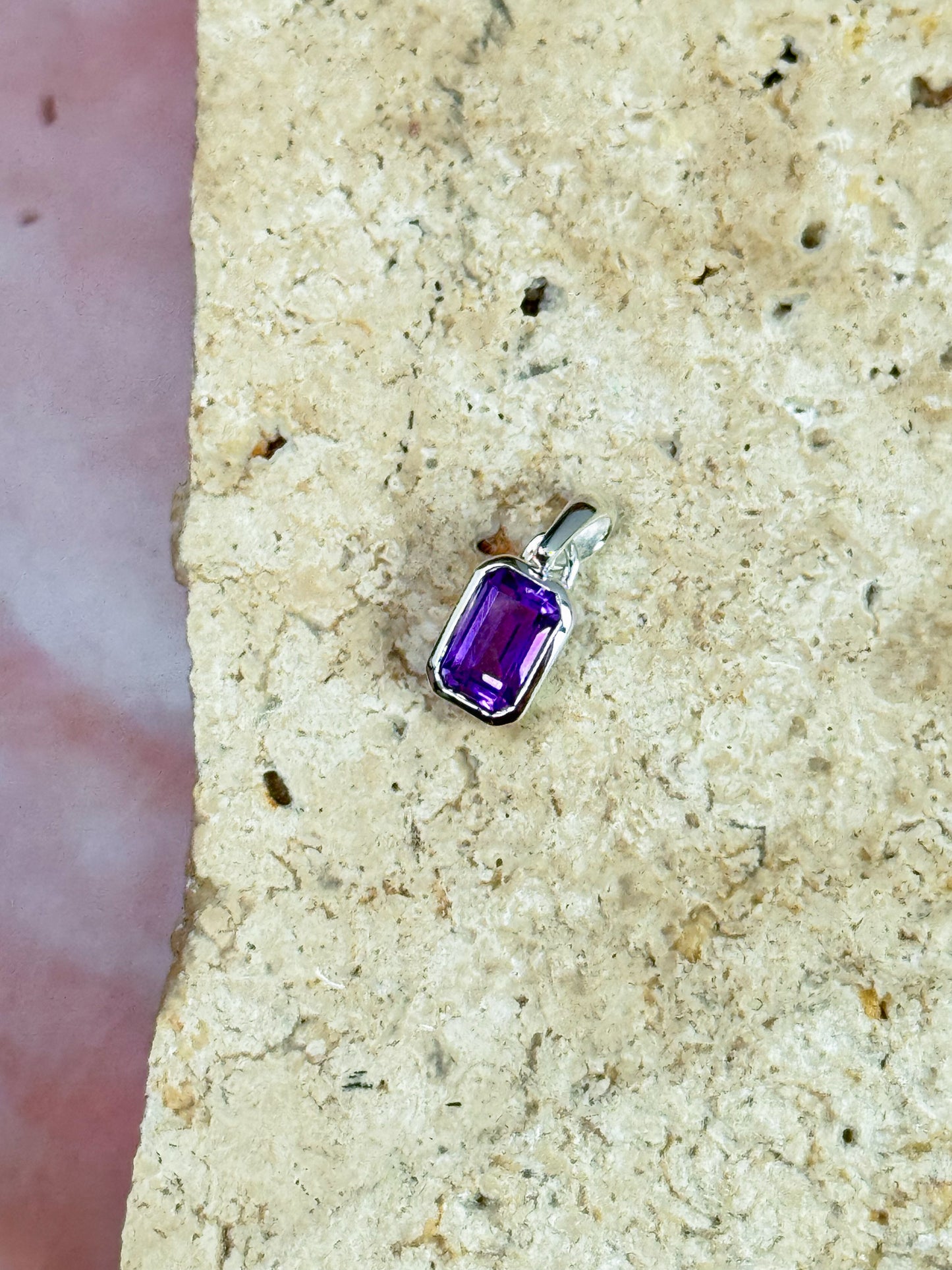 Dainty Amethyst Pendants (Drop 3)