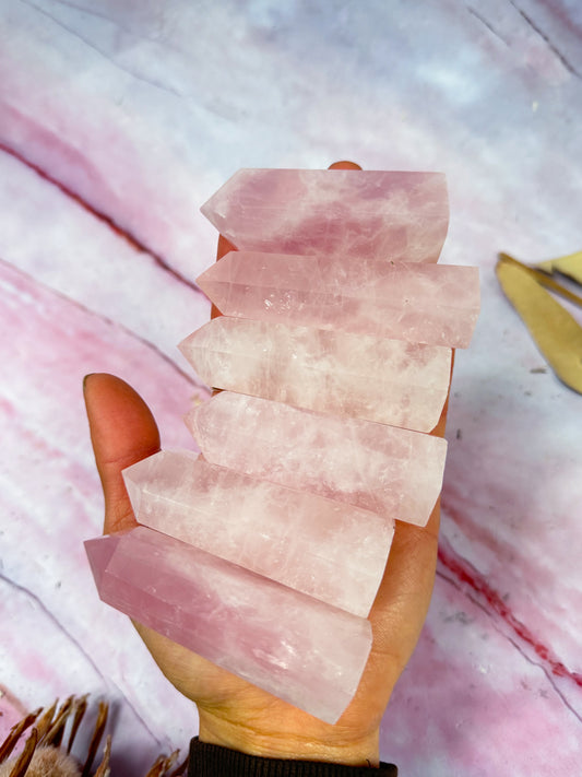 Rose Quartz Points