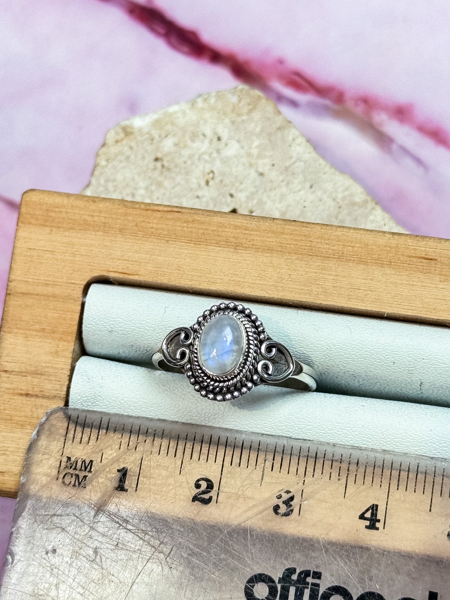 Moonstone Rings - Filigree