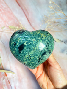 Kambaba Jasper Heart