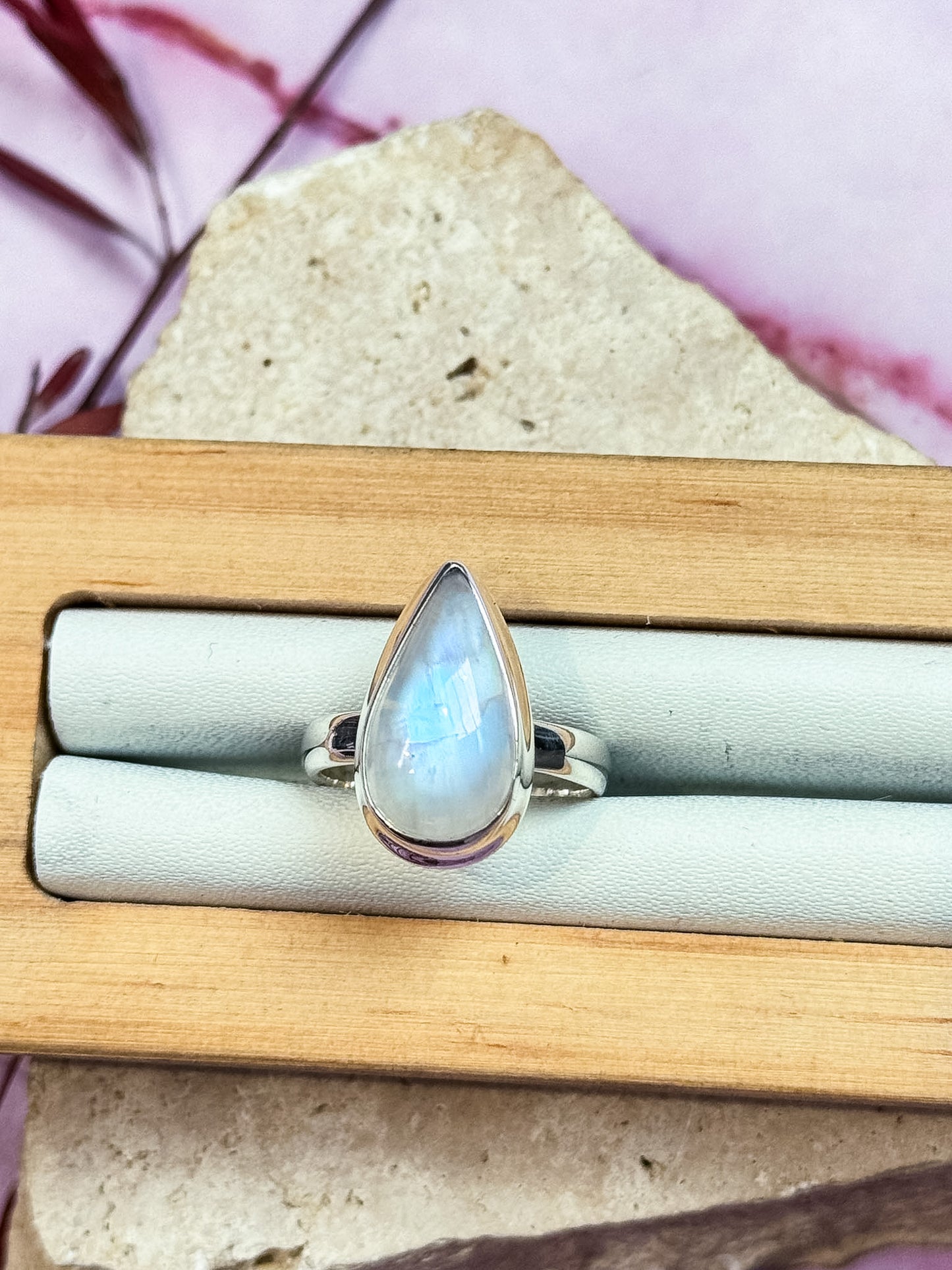 Moonstone Rings