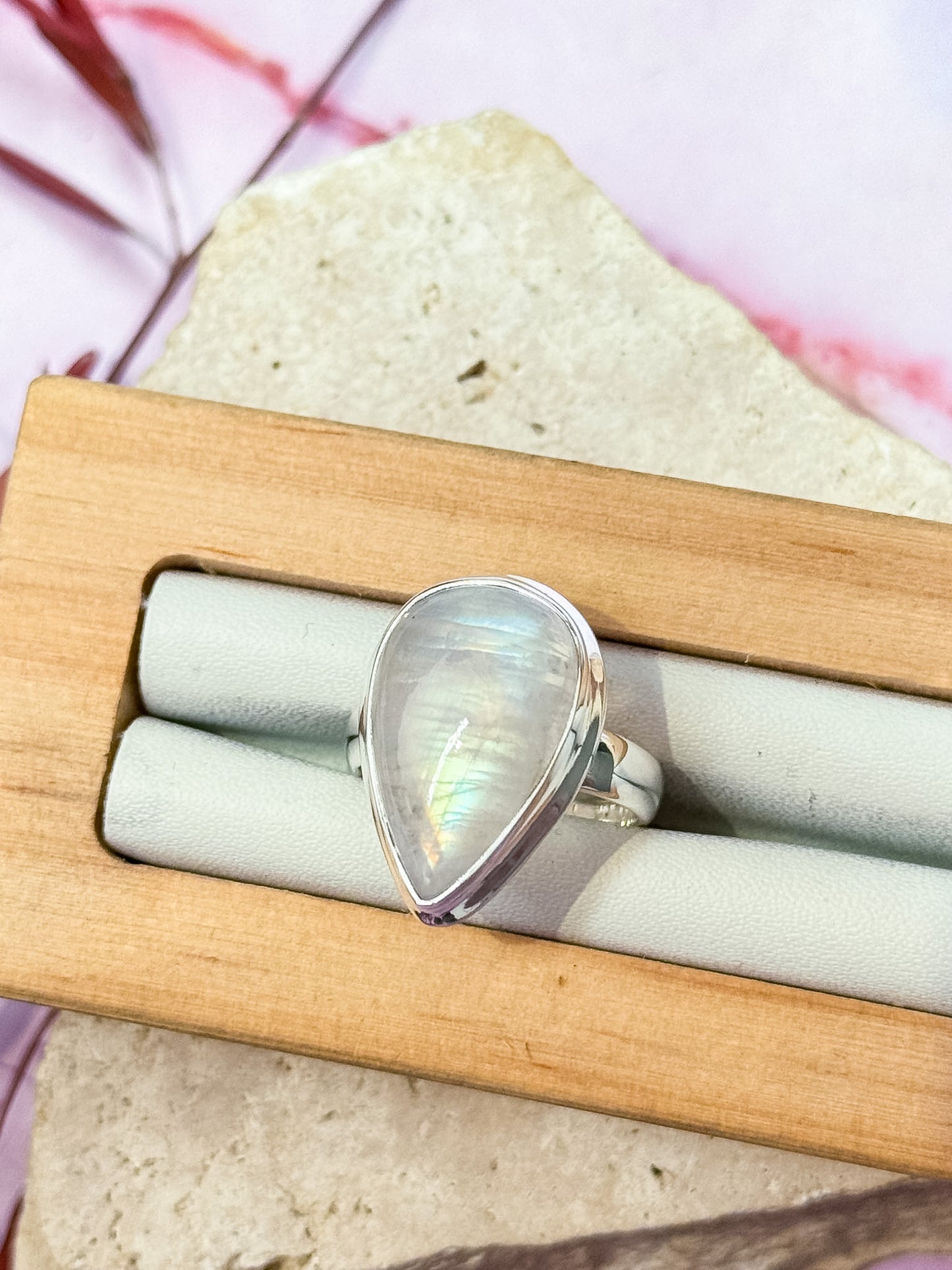 Moonstone Rings