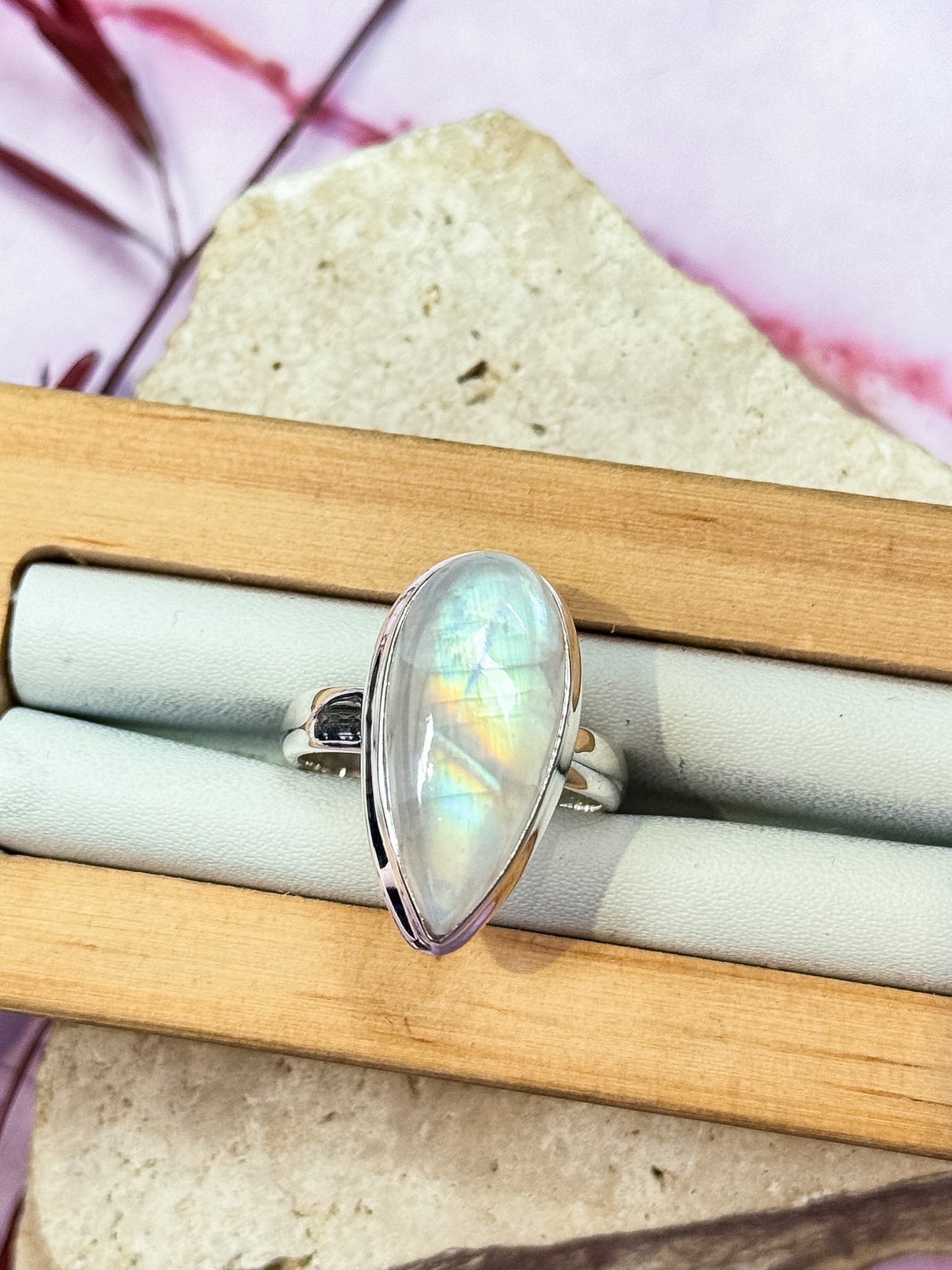 Moonstone Rings