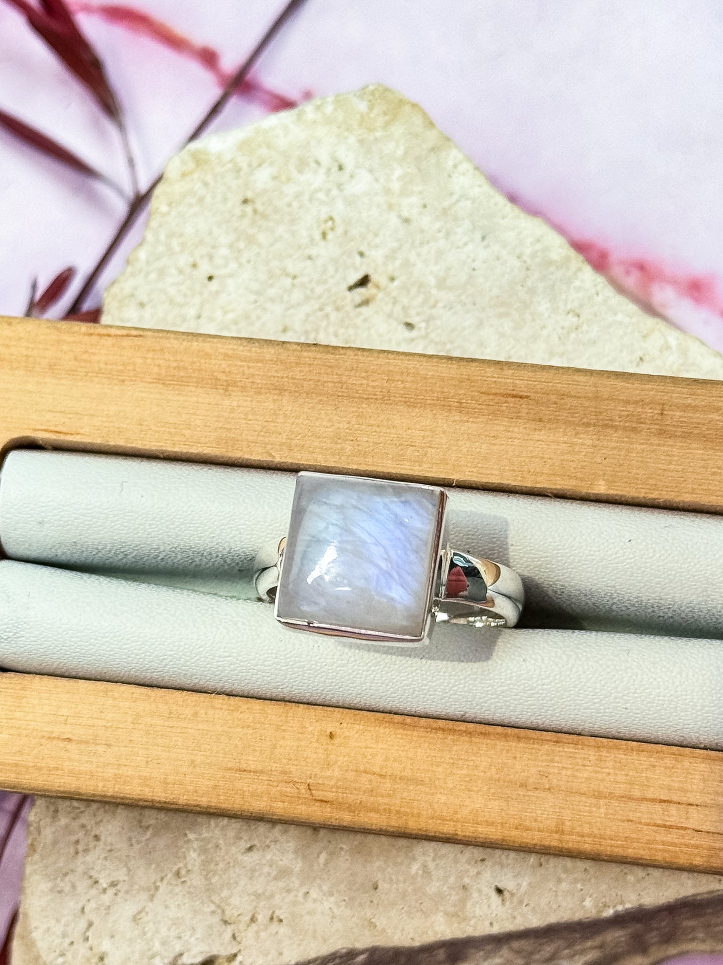 Moonstone Rings