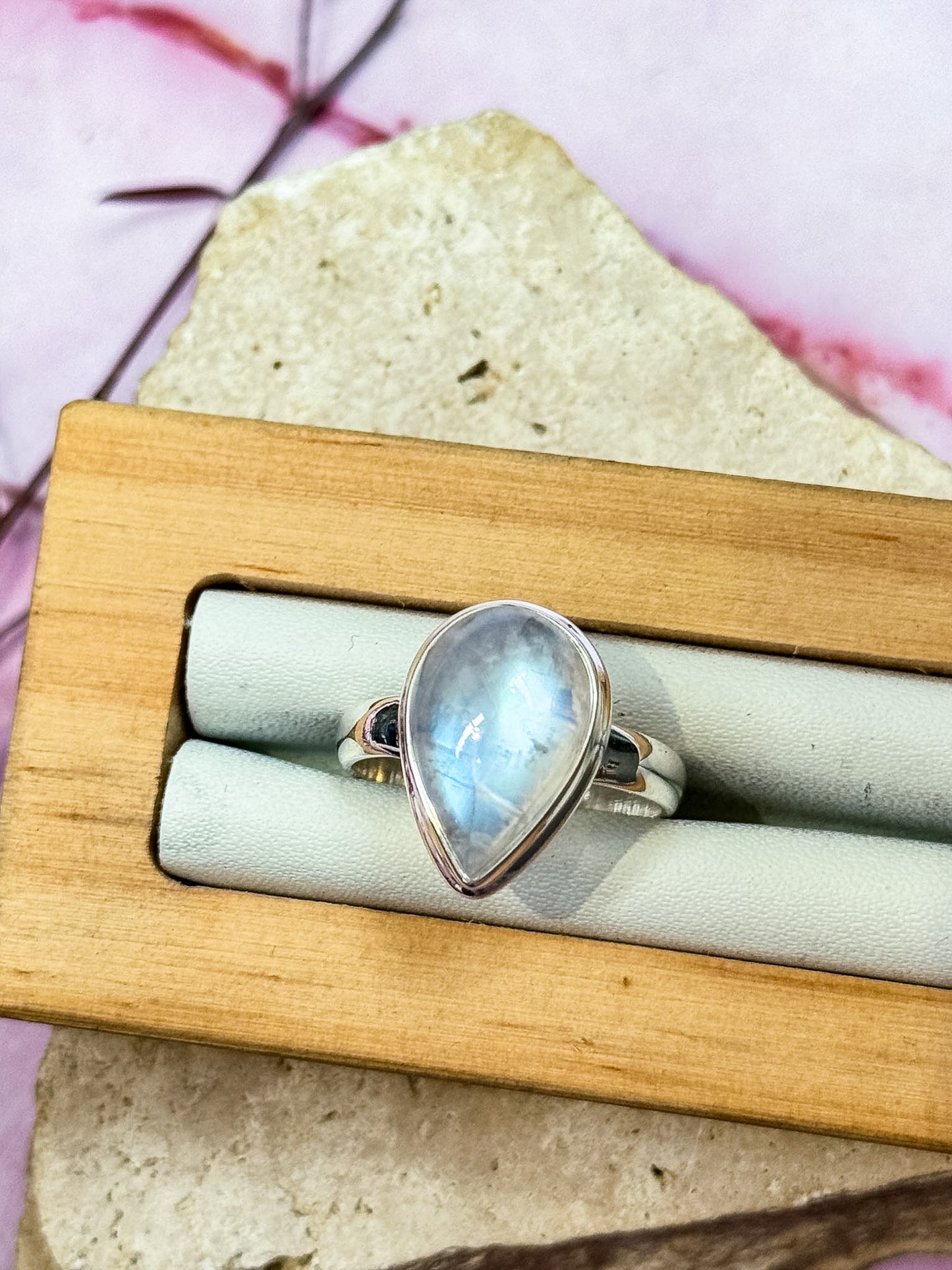 Moonstone Rings