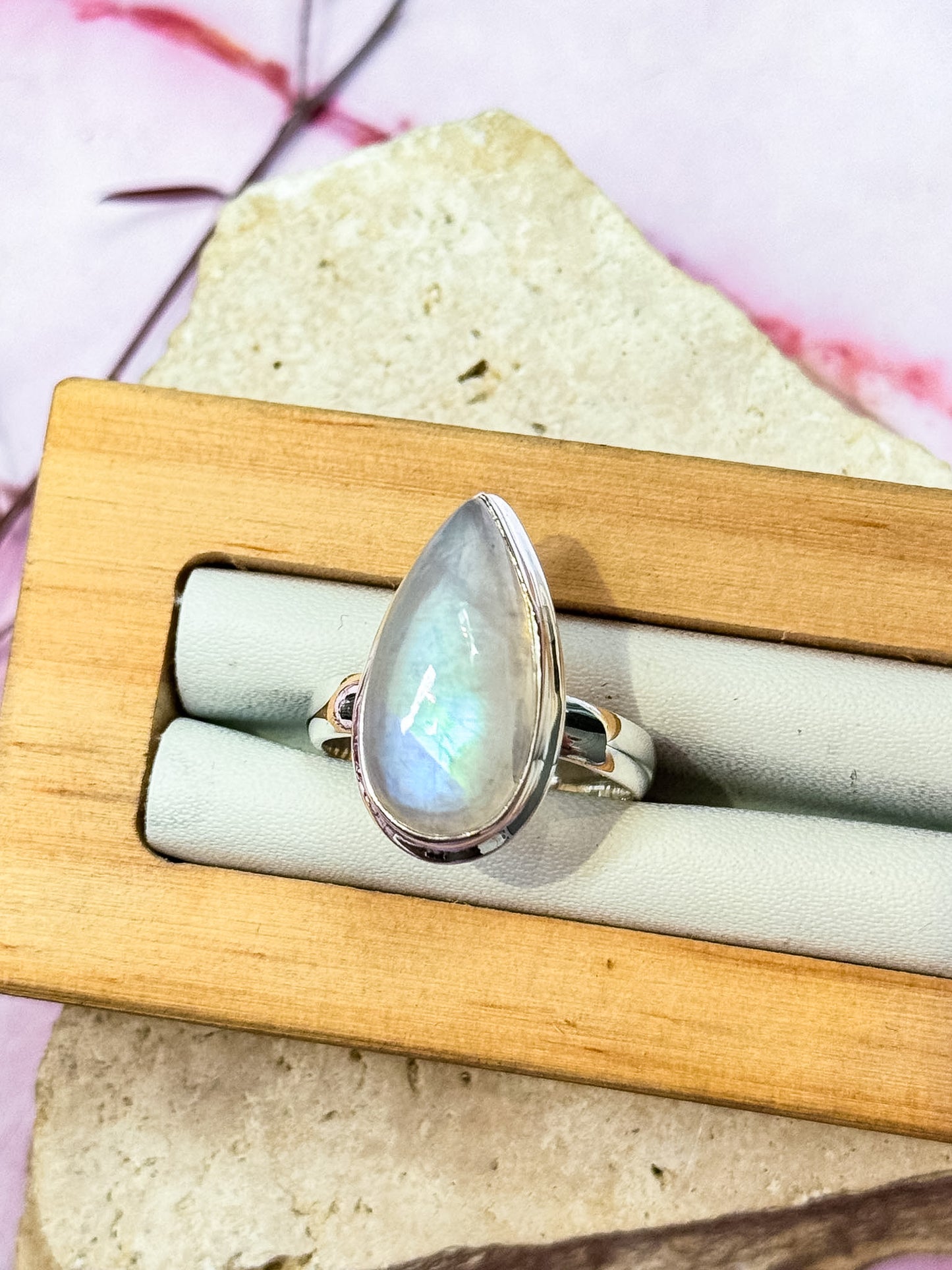 Moonstone Rings
