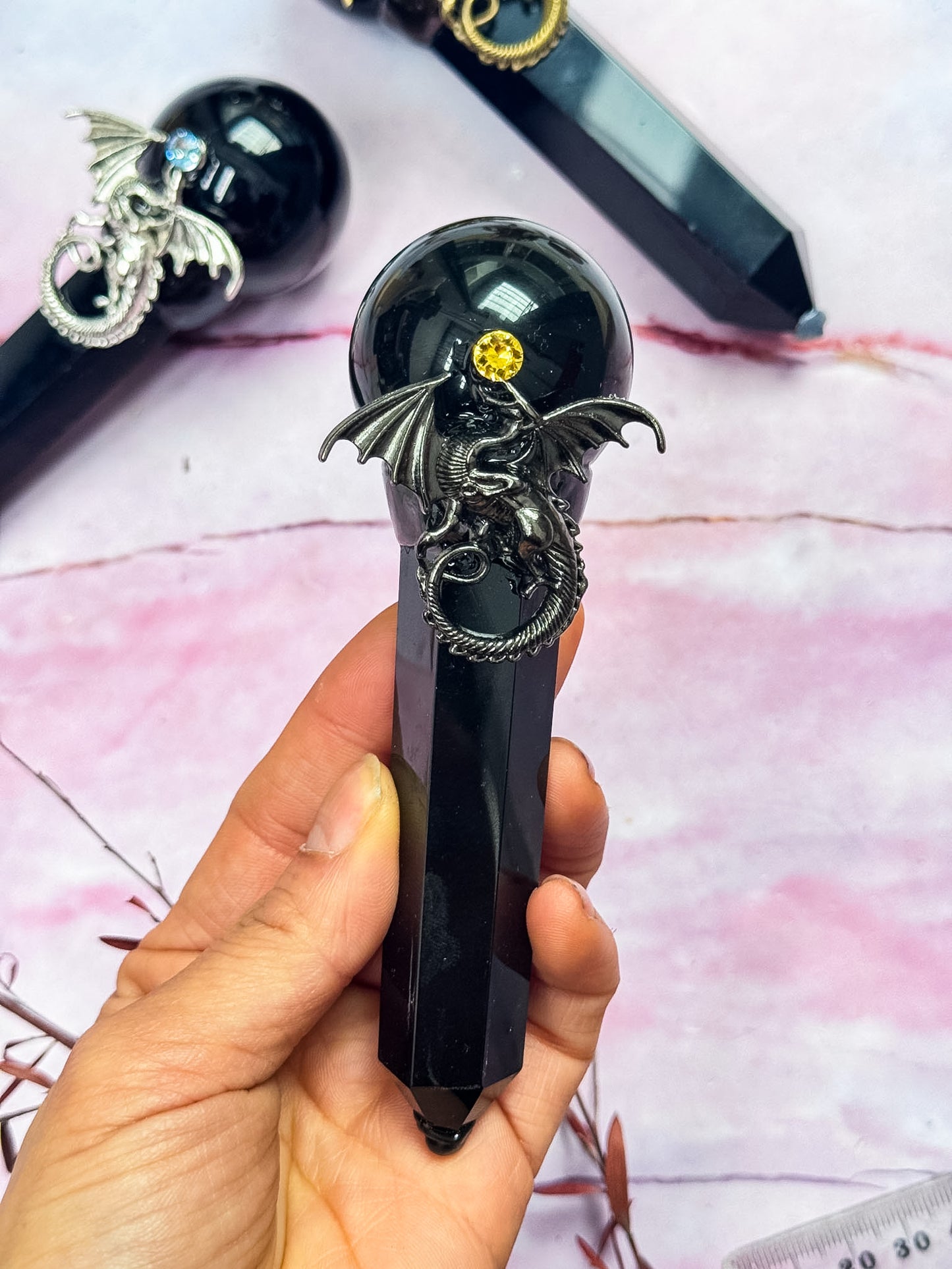 Obsidian Dragon Sceptres