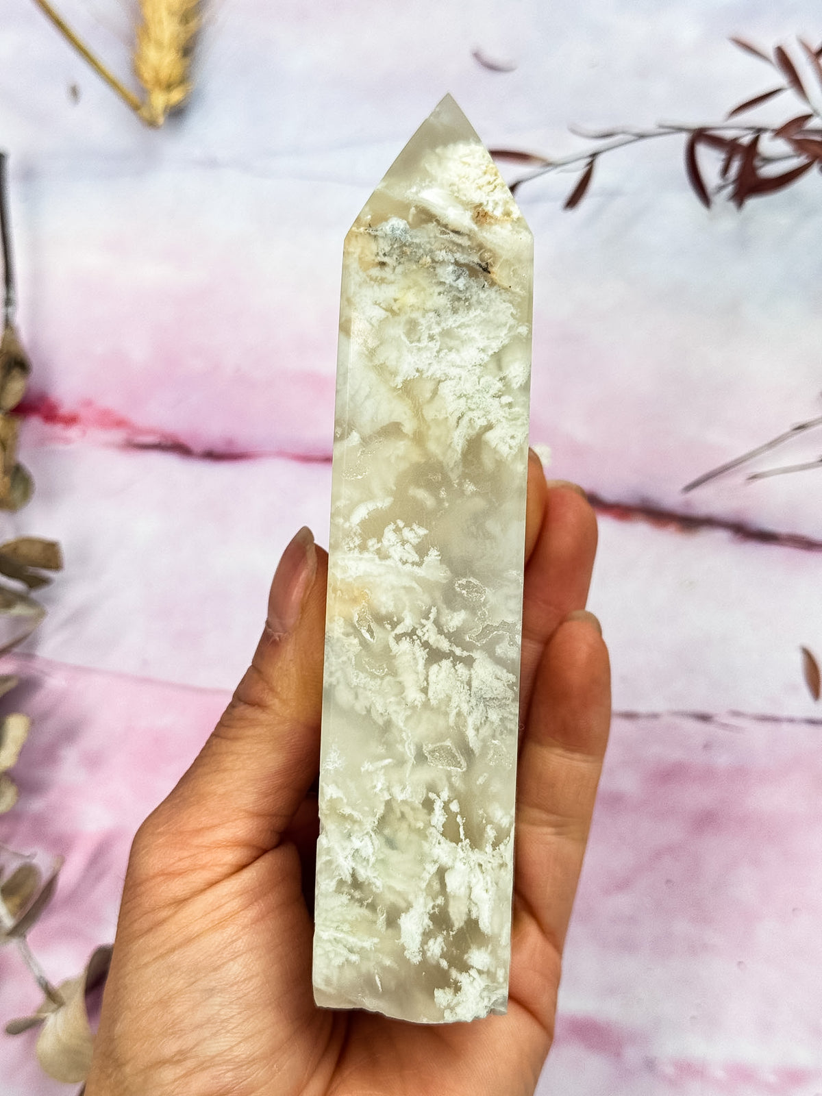 Feather Agate Tower