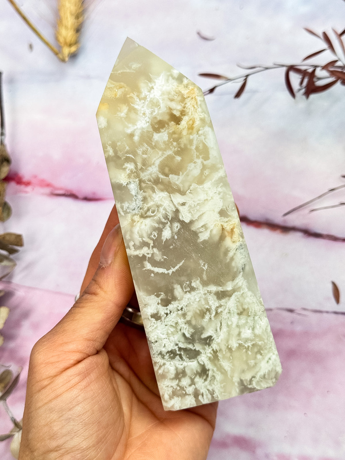 Feather Agate Tower