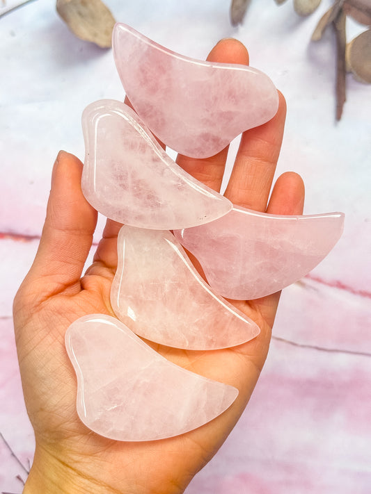 Rose Quartz Gua Shas