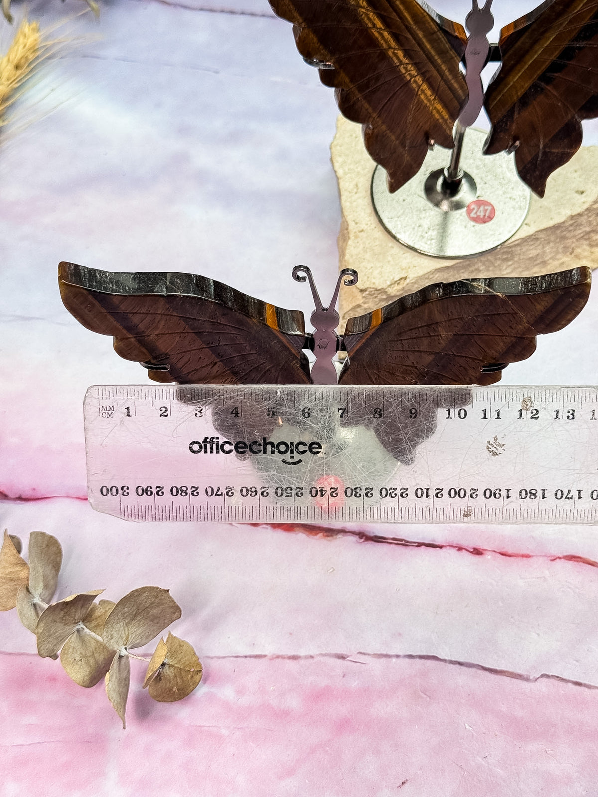 Gold Tigers Eye Butterfly Wing Pairs