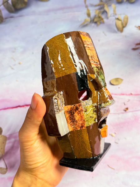 Mosaic Mask Carving