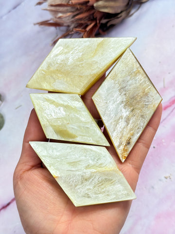 Golden Mica Diamonds