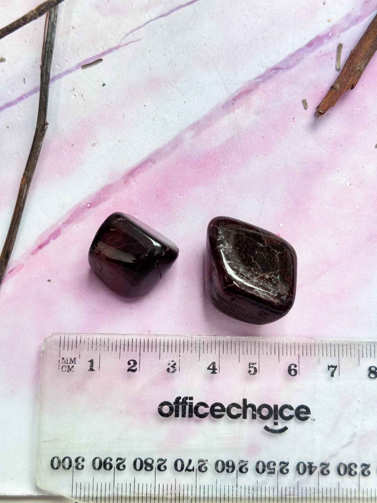 Red Tigers Eye Tumbles