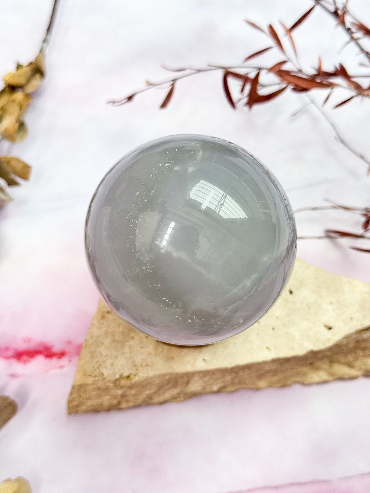 Pastel Fluorite Sphere