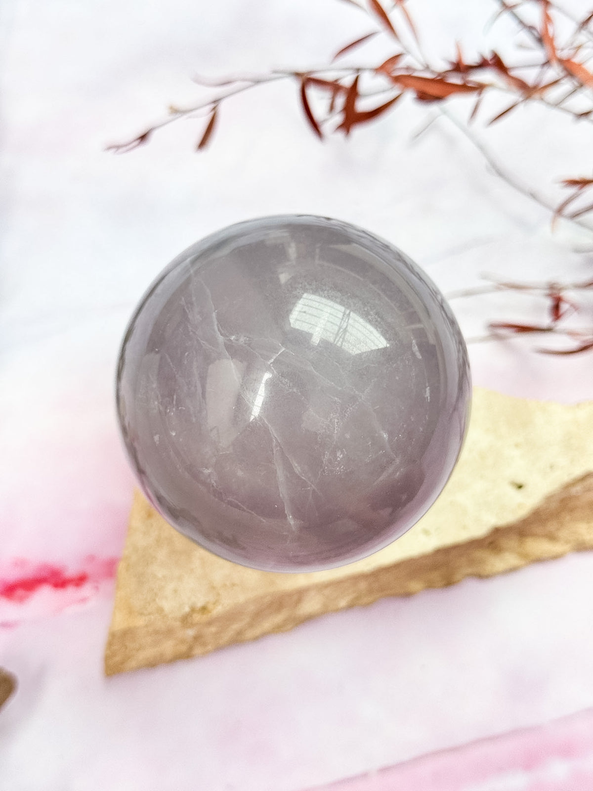 Pastel Fluorite Sphere