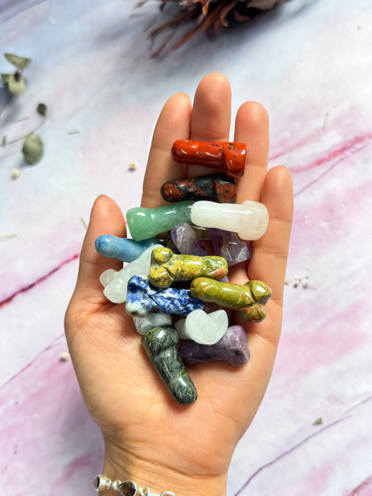 Crystal Willy Carvings