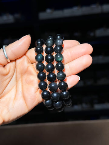 Rainbow Obsidian Bracelets