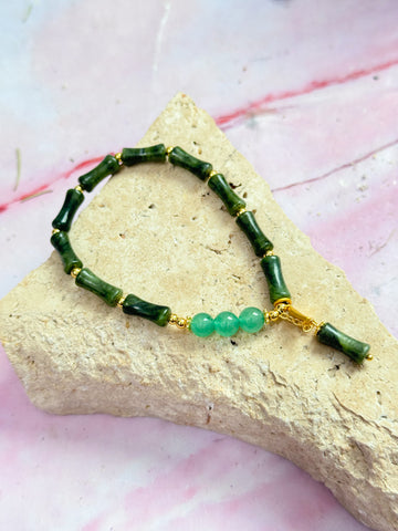 Serpentine Bamboo Bracelets