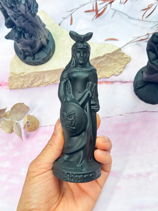 Obsidian God Carvings