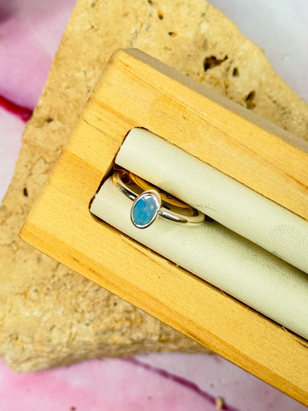 Boulder Opal Ring - Size 4