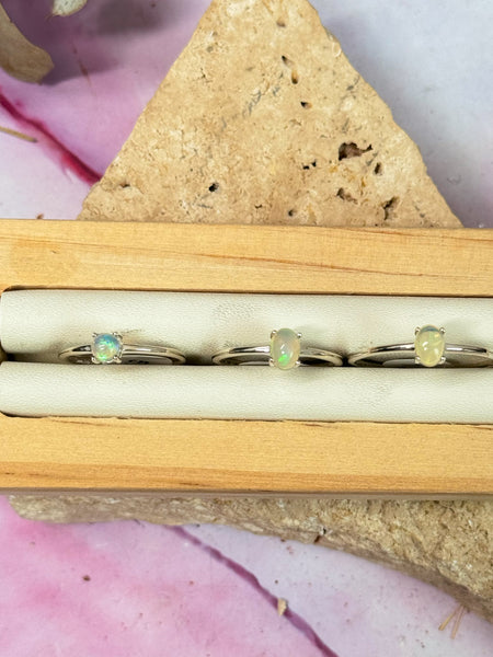 Ethiopian Opal Rings