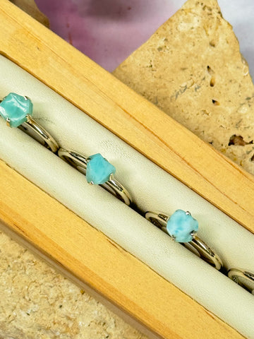 Larimar Rings