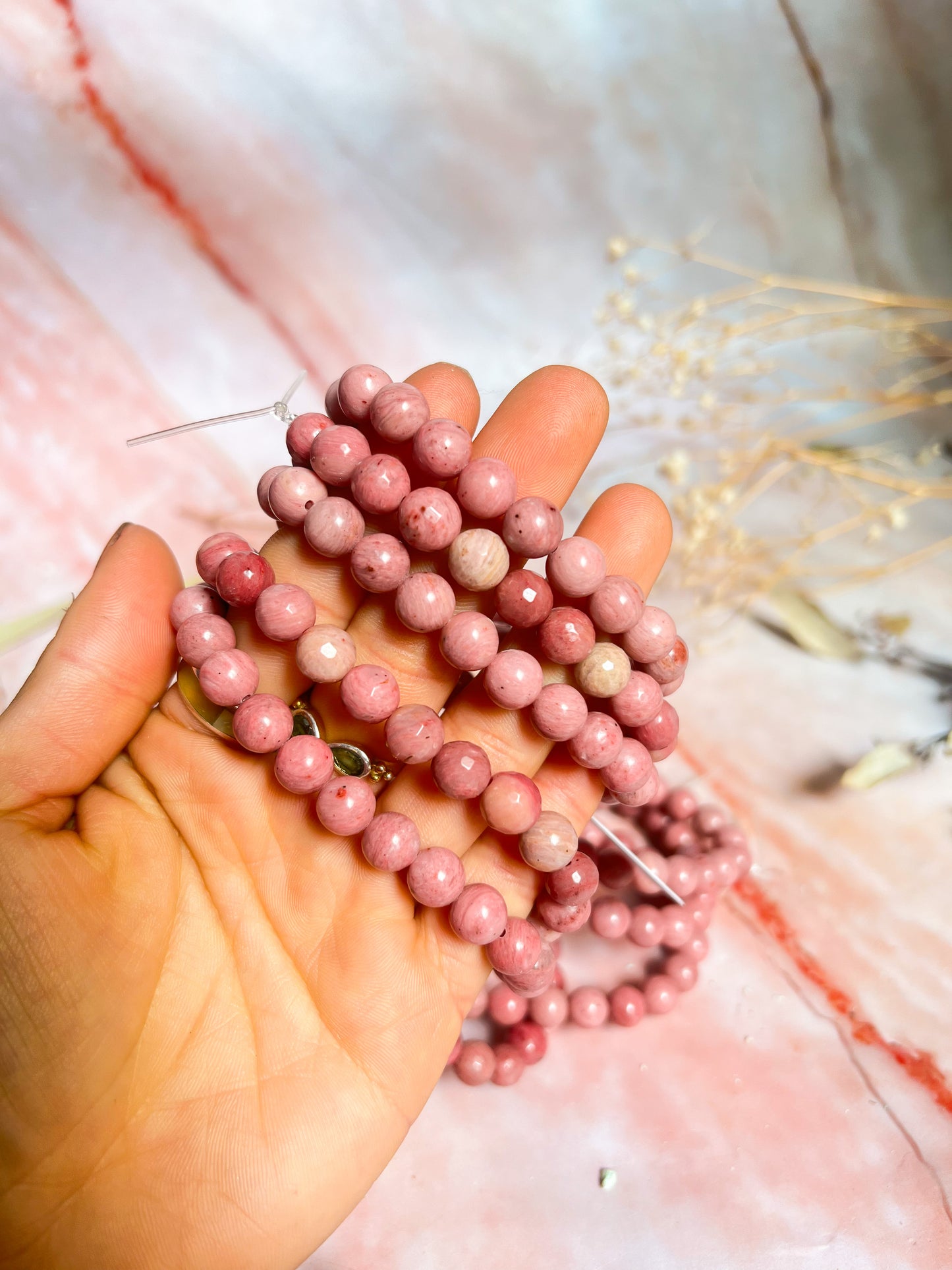 Pink Opal Bracelets