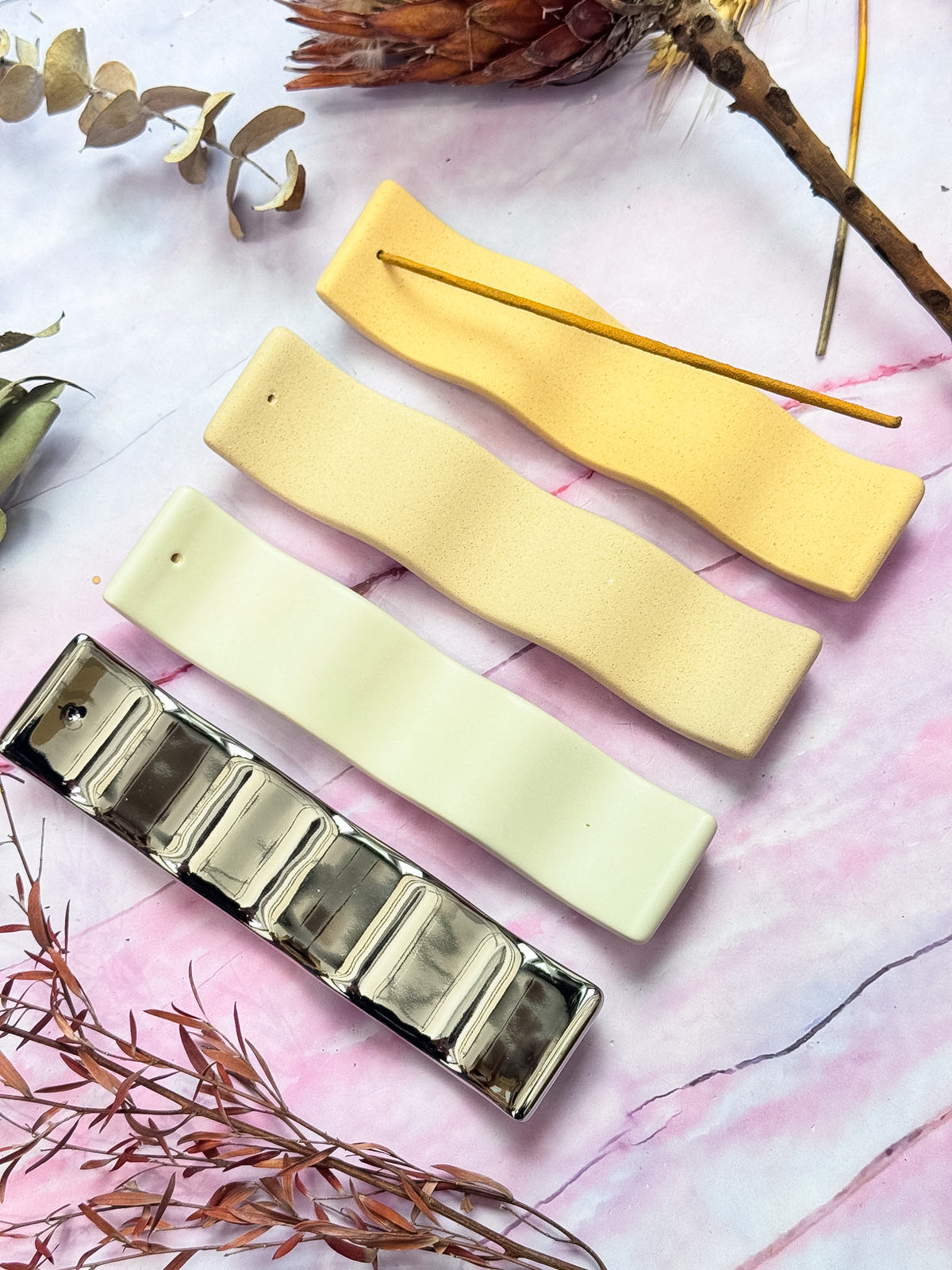 Wavy Incense Holders