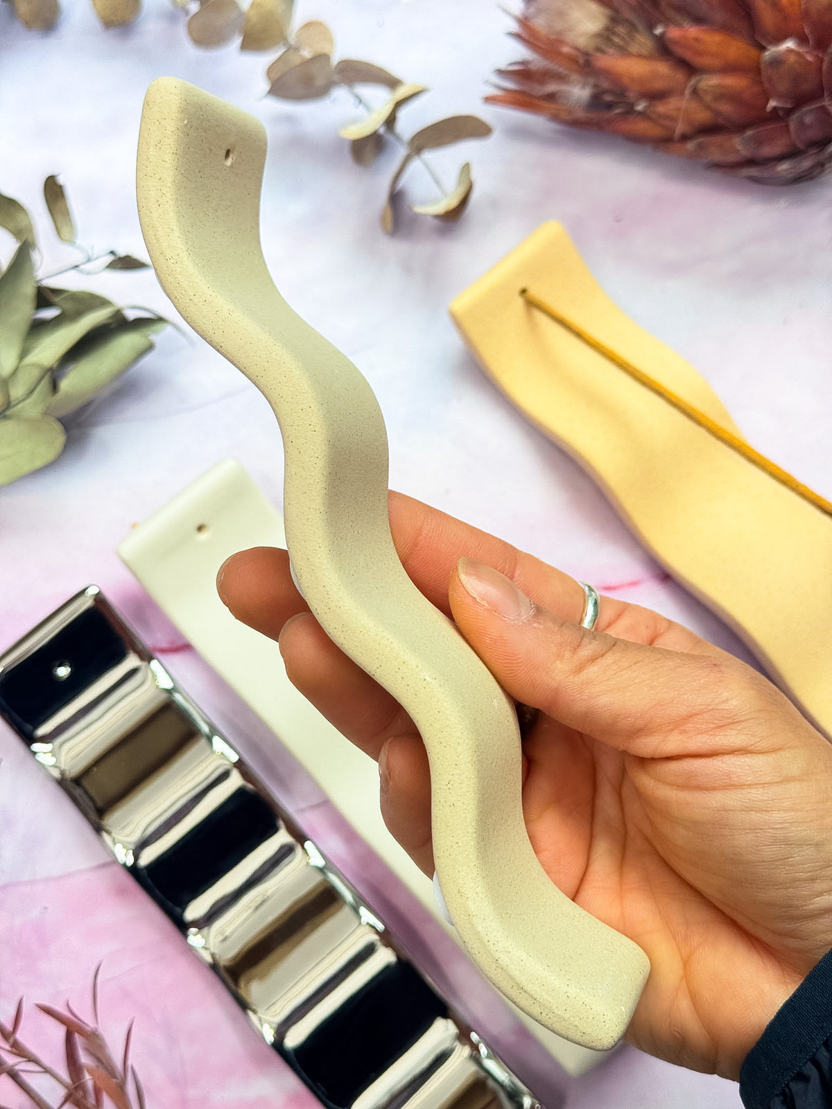 Wavy Incense Holders