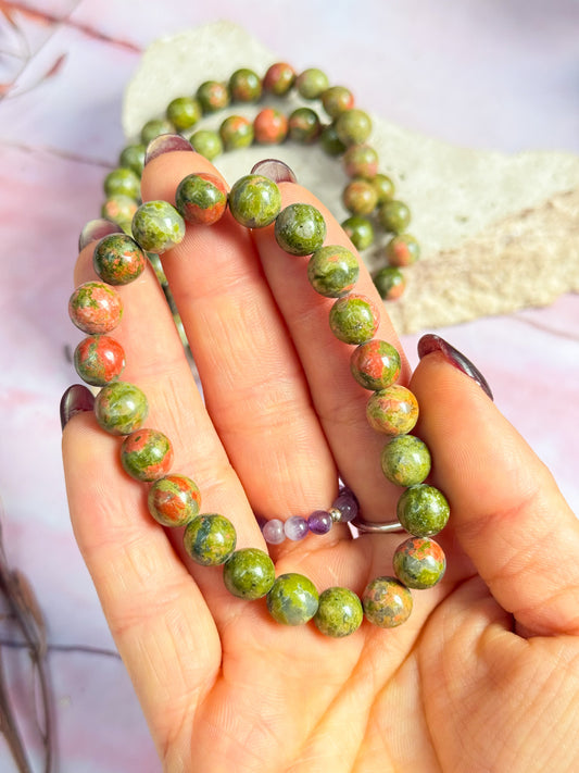Unakite Bracelets