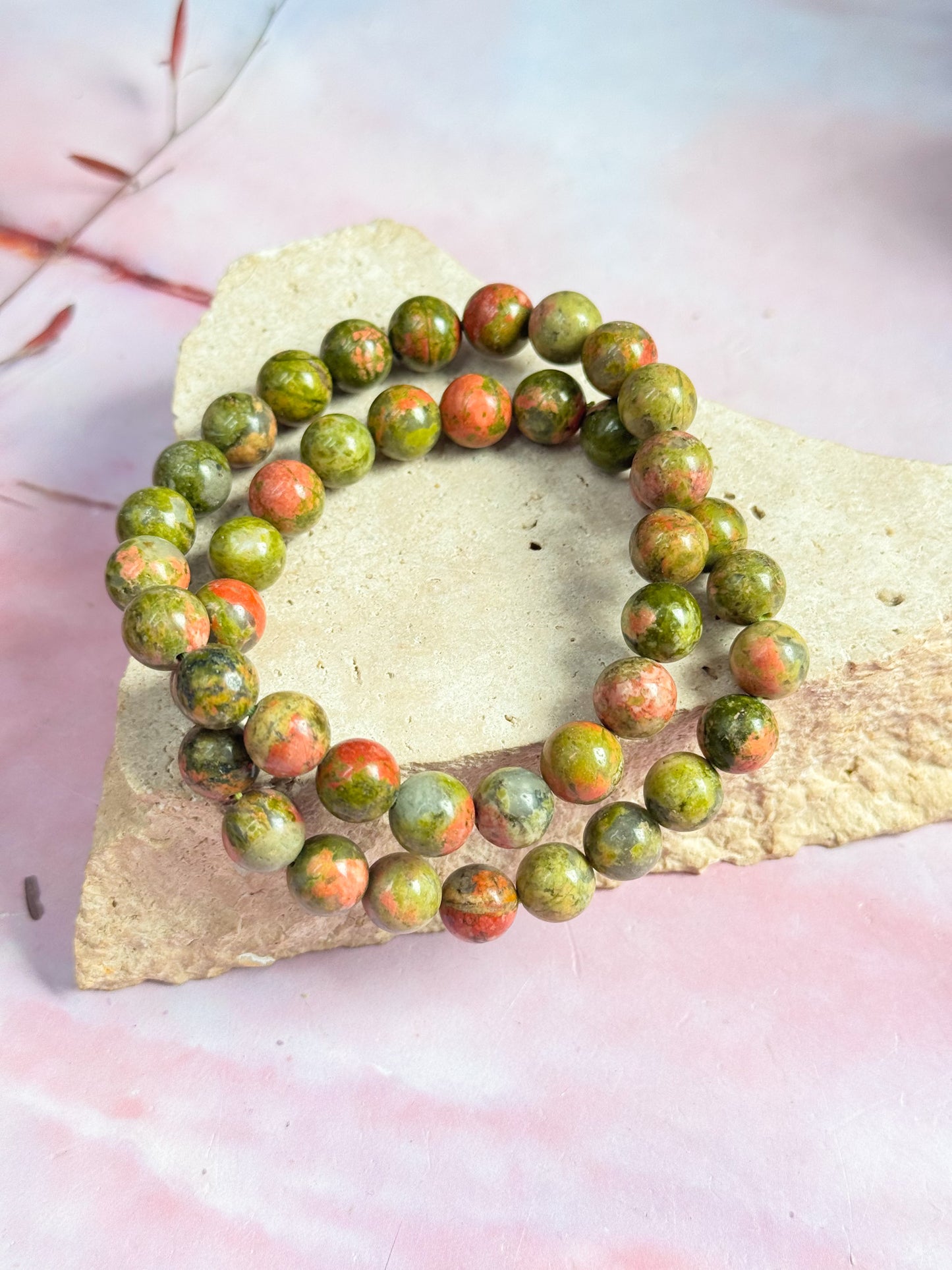 Unakite Bracelets
