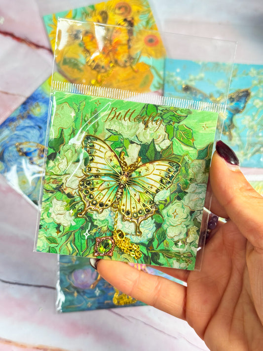 Butterfly Metal Bookmarks