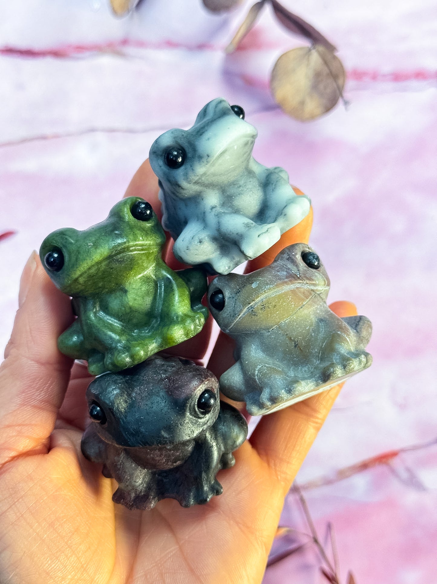 Toad Carvings