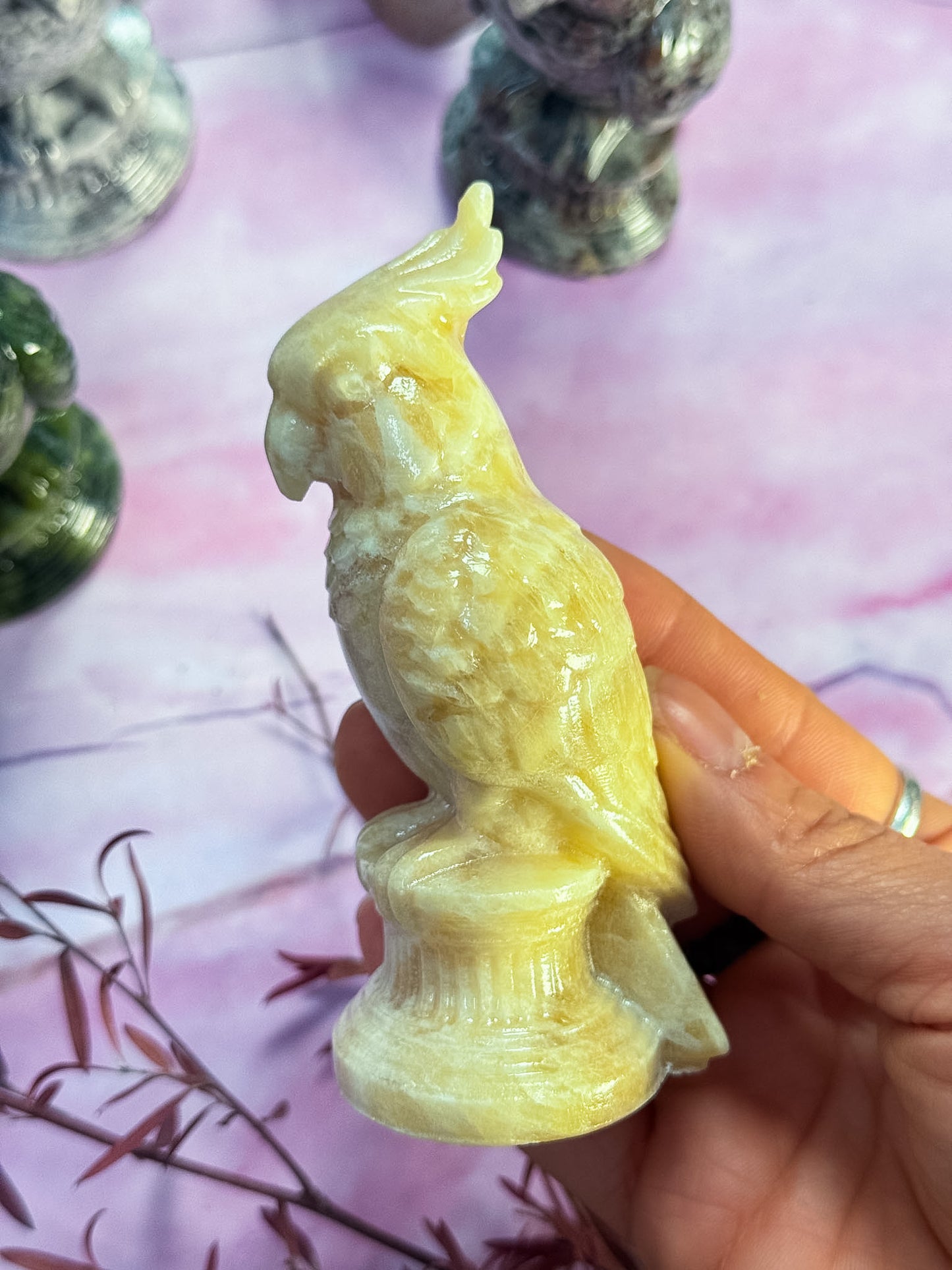 Parrot Carving
